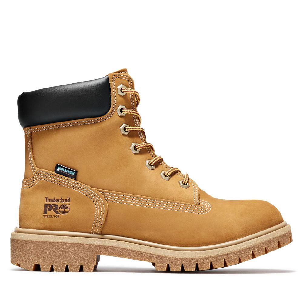 Bocanci De Muncă Timberland Dama Maro - Pro® Direct Attach 6\" Steel Toe - Romania - TSGLZO695